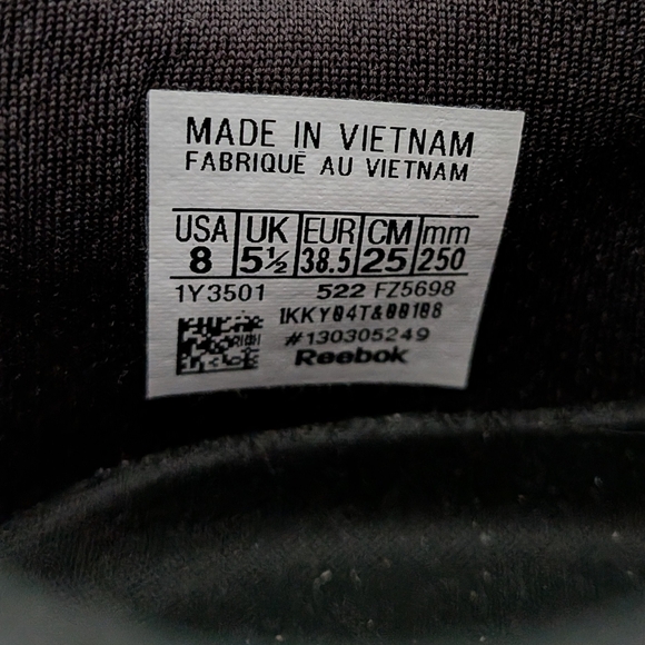 Reebok Nano X2 Women’s Training Shoes – CrossFit Sneakers Black/Gum, Size 8 - Picture 4 of 5